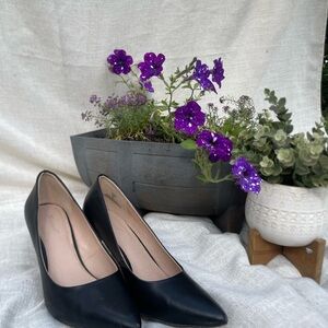 Xappeal Black Heels Classic Pointed-Toe Pumps